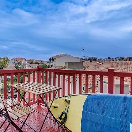 100m Beach Balcony Parking-surfhouse Beach Flat Appartement *